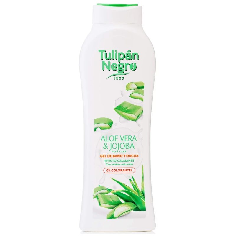 Gel de Dus, Tulipan Negro, 650 ml Aloe Vera si Jojoba