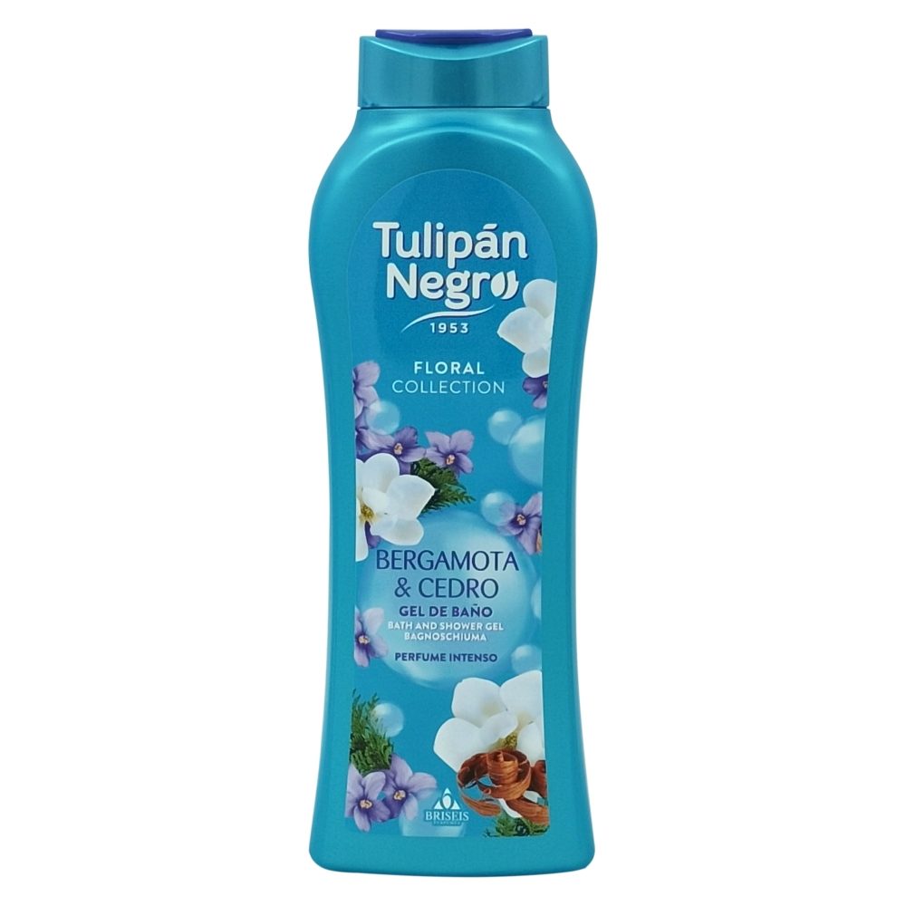 Gel de Dus, Tulipan Negro, 650 ml Floral Bergamota