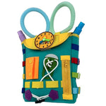 Ghiozdan Montessori, Flippy, pentru Copii 2-6 ani, Fidget Pop, cu Catarame si Fermoare, Jucarii Senzoriale, Activitate