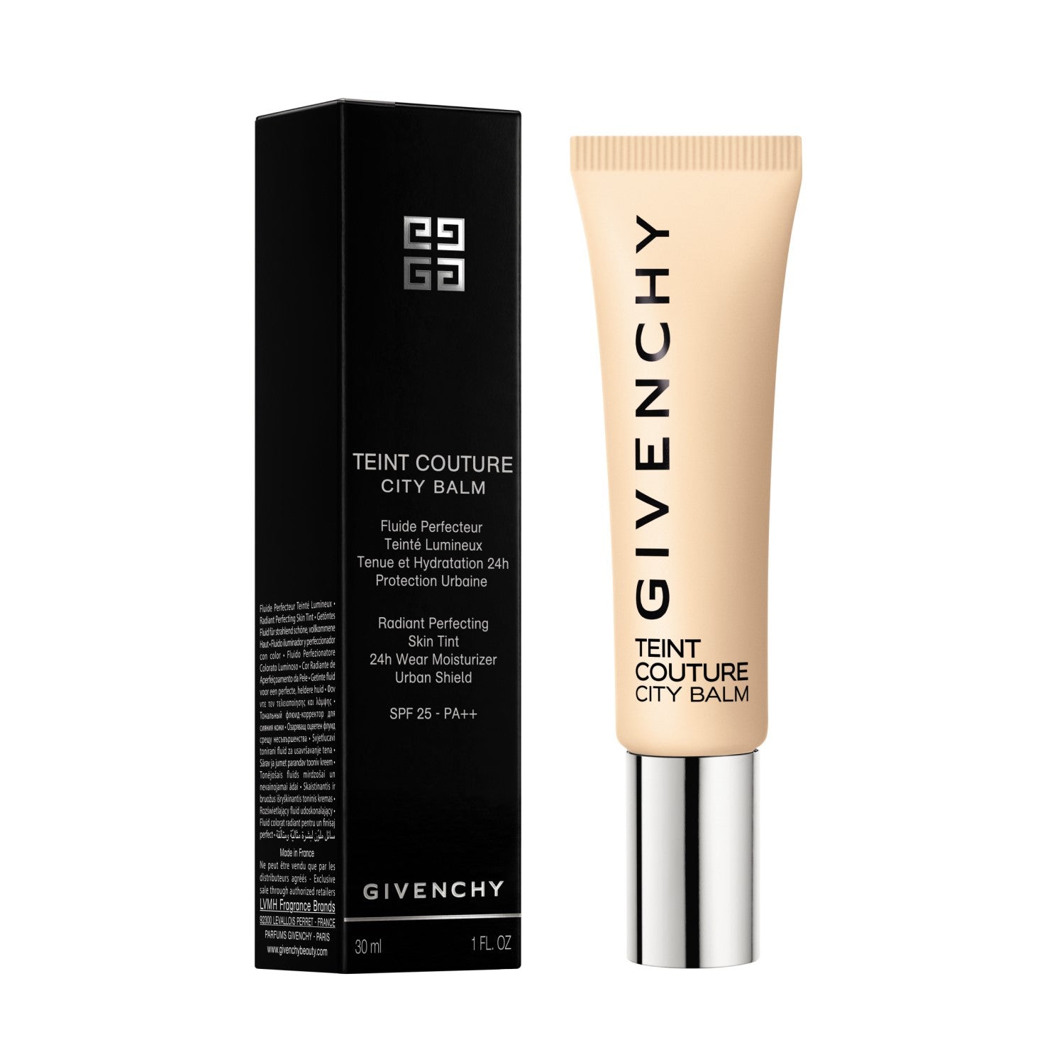 Givenchy, Teint Couture City Balm, Hidratant, Fond de ten lichid, W370, SPF 20, 30 ml - Olmarkt