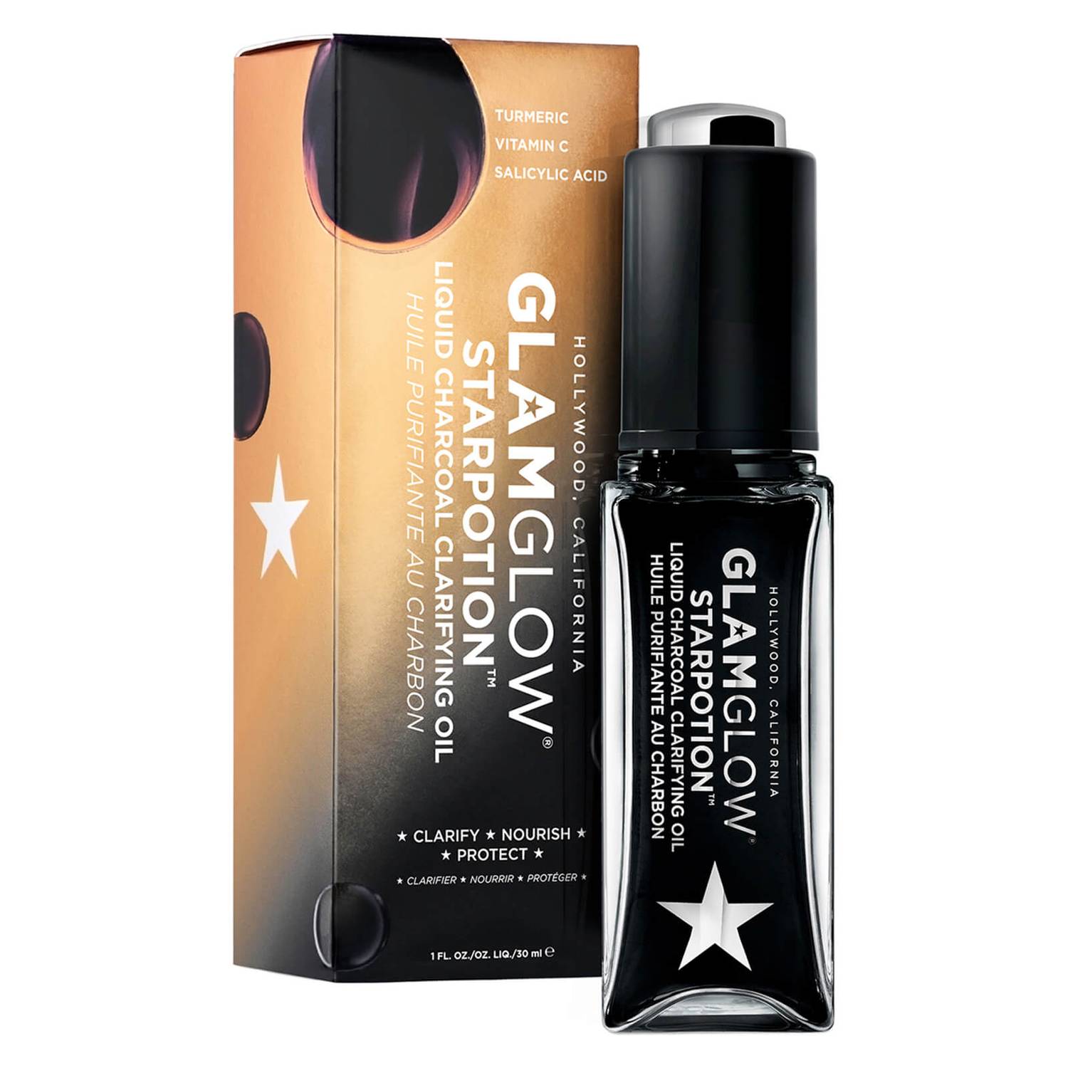 GlamGlow, Star Potion, Hidratant, Ulei, Pentru față, 30 ml - Olmarkt