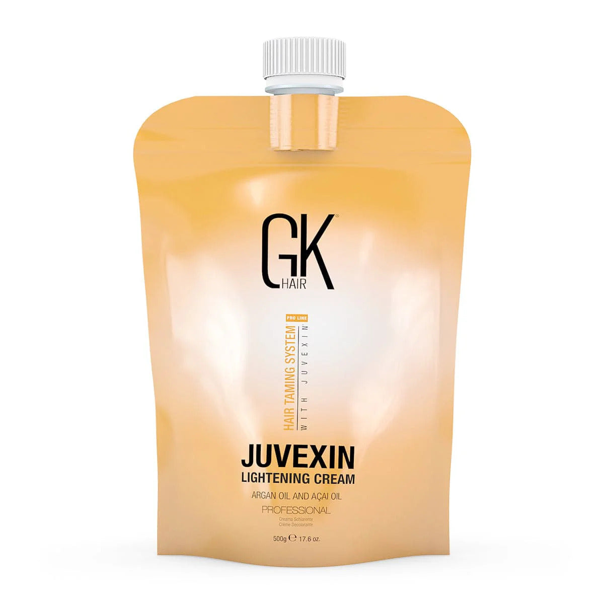 Global Keratin, Juvexin, Iluminare, Cremă oxidantă pentru păr, 500 g - Olmarkt