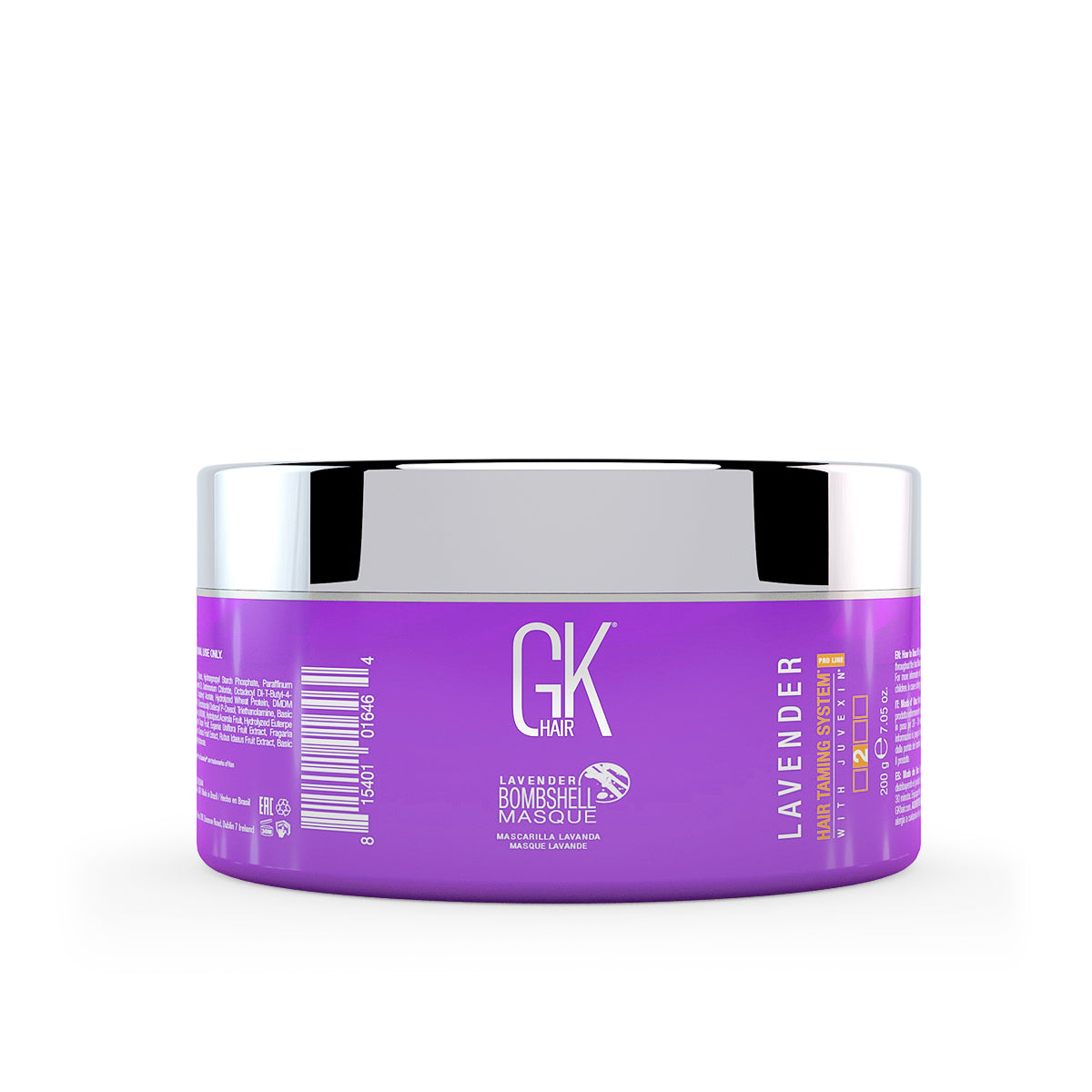 Global Keratin,  Bombshell, Mască cremă de colorare a părului, Colorare,  Lavander, 200 g - Olmarkt