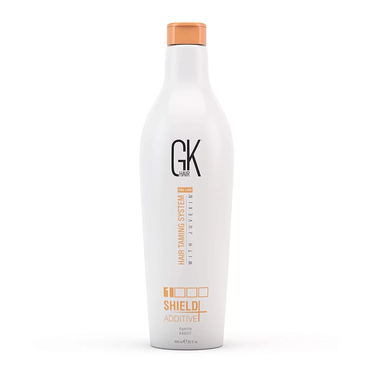 Global Keratin, Shield Additive, Șampon și balsam 2-în-1, Reparare și întărire, 650 ml - Olmarkt