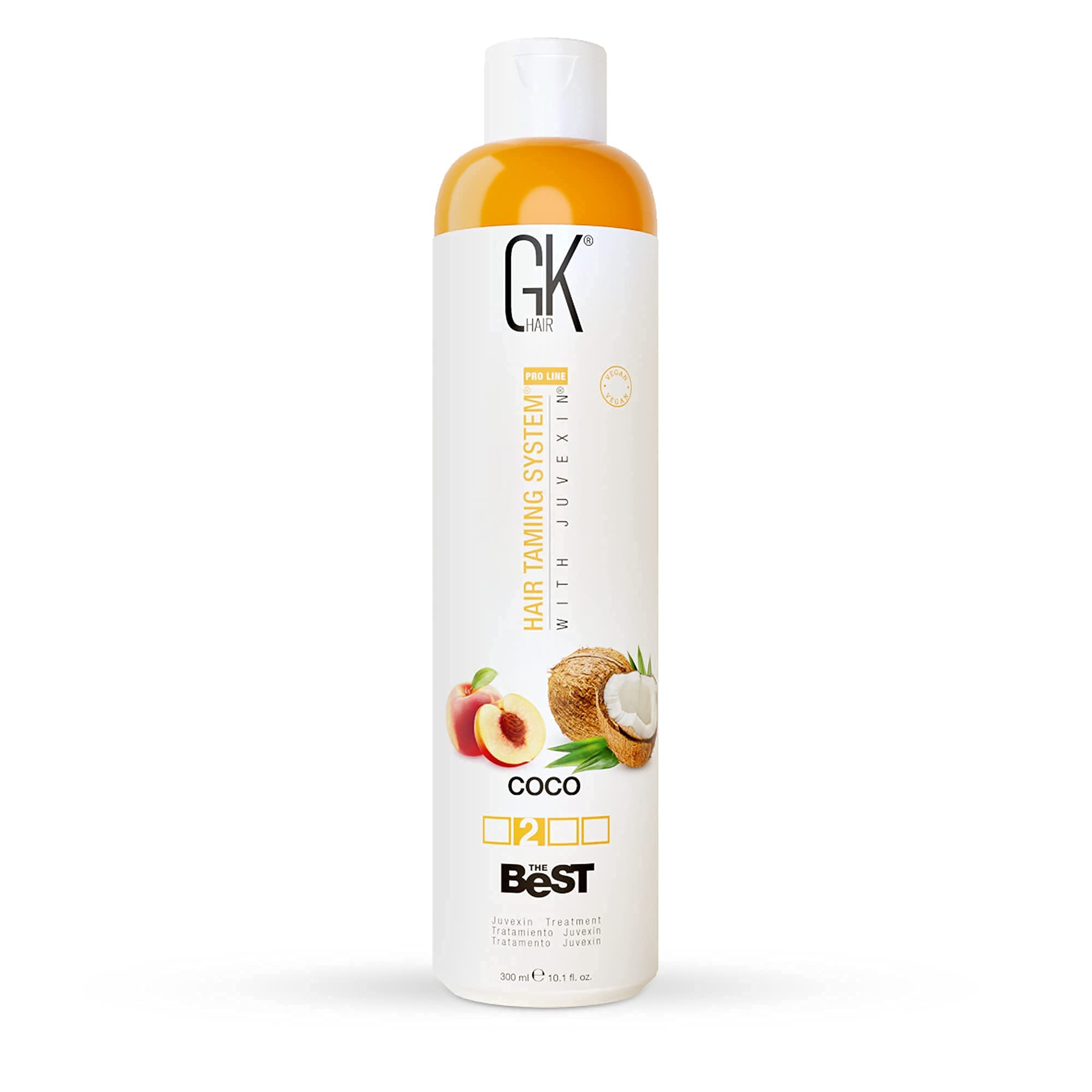 Global Keratin, The Best Coco, Tratament cu cremă pentru păr, Pentru netezire, 300 ml - Olmarkt