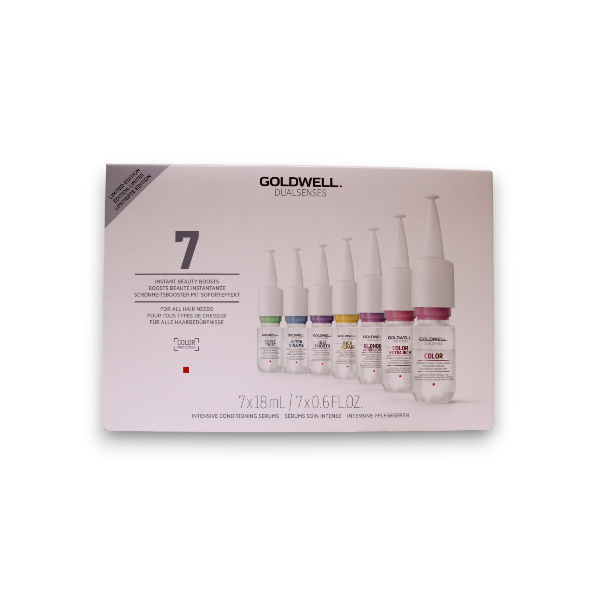 Set, Goldwell, Dualsenses Instant Beauty Boosts, Ser pentru păr, Pentru hidratare, 7 buc, 18 ml - Olmarkt