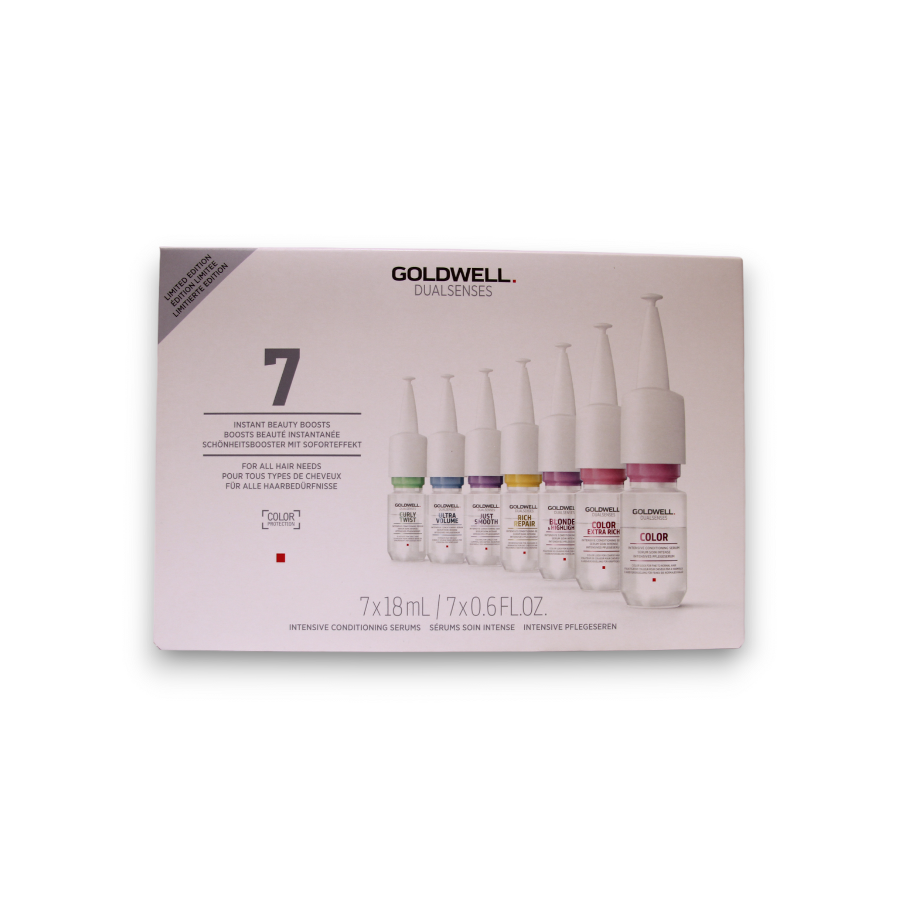 Set, Goldwell, Dualsenses Instant Beauty Boosts, Ser pentru păr, Pentru hidratare, 7 buc, 18 ml - Olmarkt