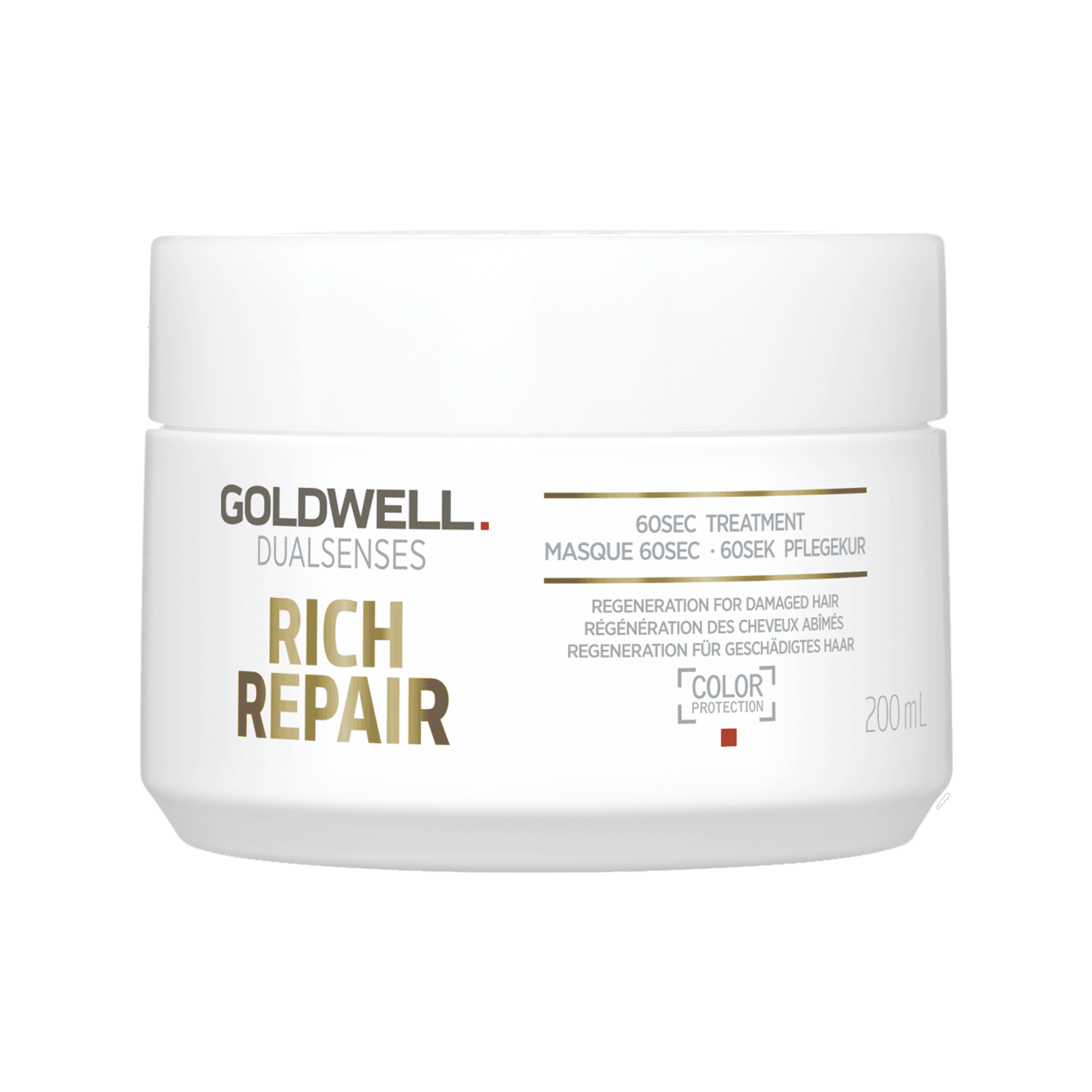 Goldwell, Dualsenses Rich Repair, Mască cremă pentru tratamentul părului, Pentru regenerare, 200 ml