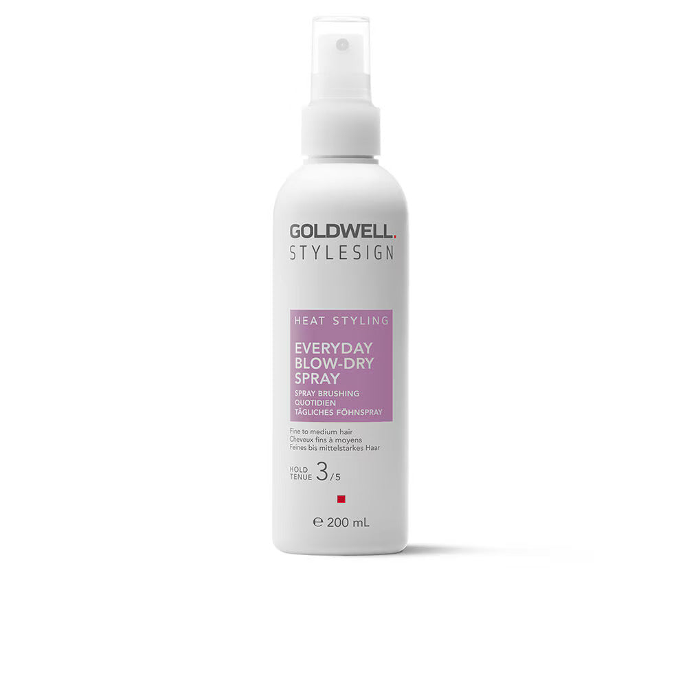 Goldwell, Stylesign Everyday Blow-Dry Spray, Primer pentru păr, Fixare de stil și protecție termică, 200 ml