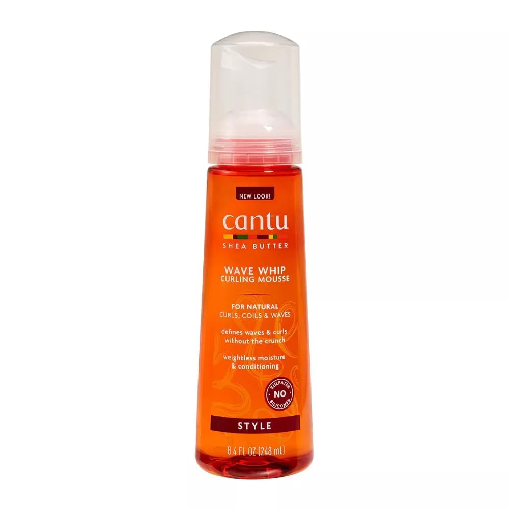 Cantu, Shea Butter, Spumă de coafat, Conditionare, 248 ml