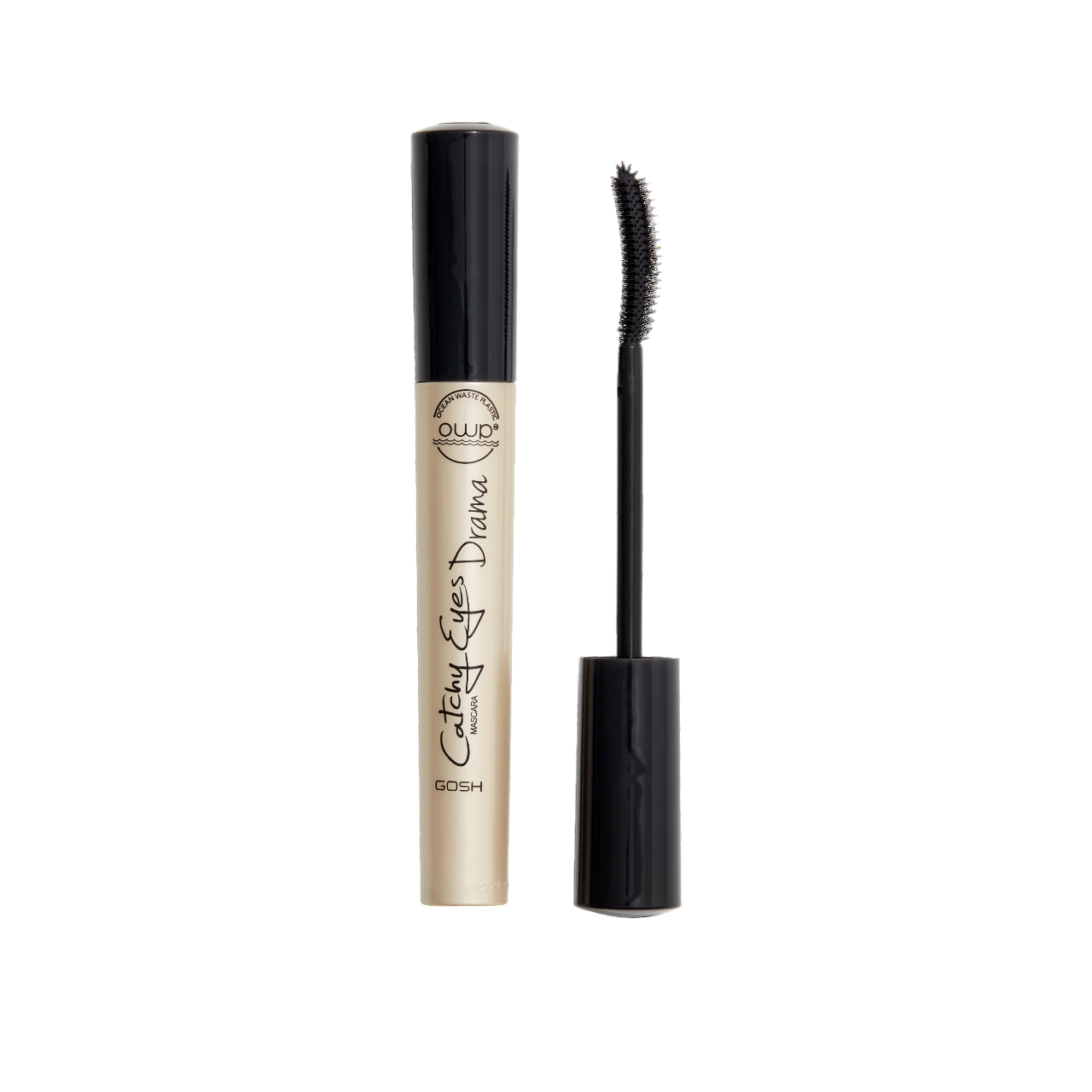 Gosh, Catchy Eyes Drama, Definirea genelor, Mascara, 001, Negru extrem, 10 ml