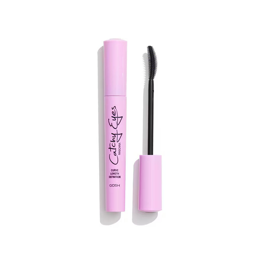 Gosh, Catchy Eyes, Definirea genelor, Mascara, 001, Negru extrem, 8 ml