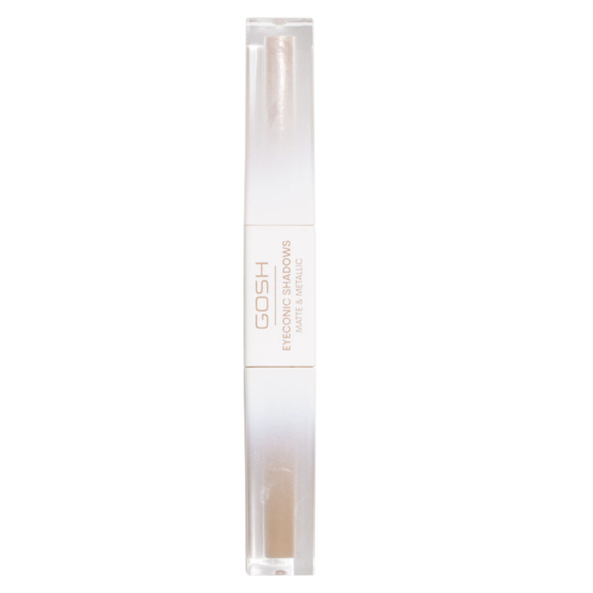 Gosh, Eyeconic Shadows Matte & Metallic, Finisaj mat cremos, Fard de ochi lichid, 002, Nepoliticos, 2 ml