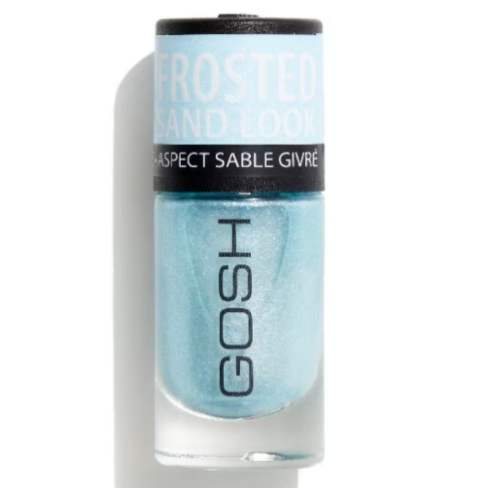 Gosh, Glittery, Finisaj mat, Lac de unghii, 06, Albastru moale înghețat, 8 ml - Olmarkt