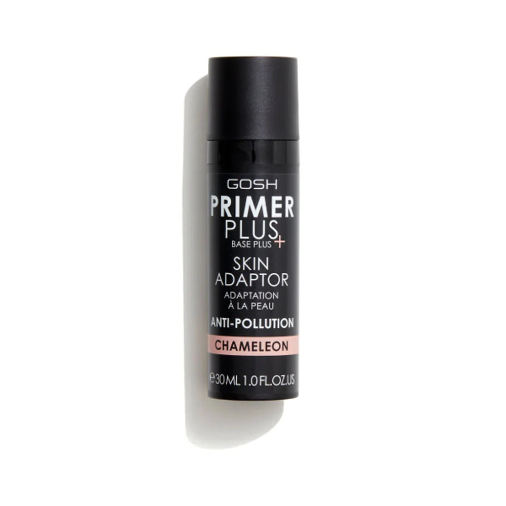 Gosh, Primer Plus Skin Adaptor, Vegan, Antipoluare, Fond de ten lichid, Cameleon, 30 ml