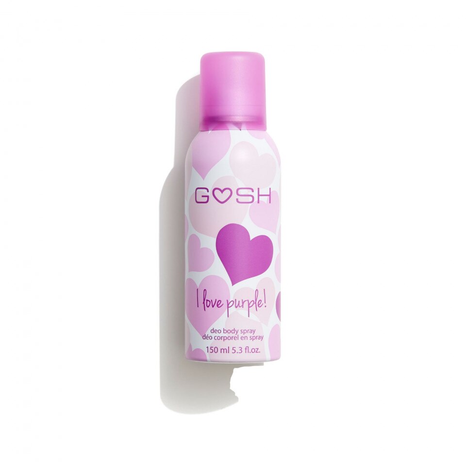 Gosh, I Love Purple, Deodorant spray, Pentru femei, 150 ml - Olmarkt