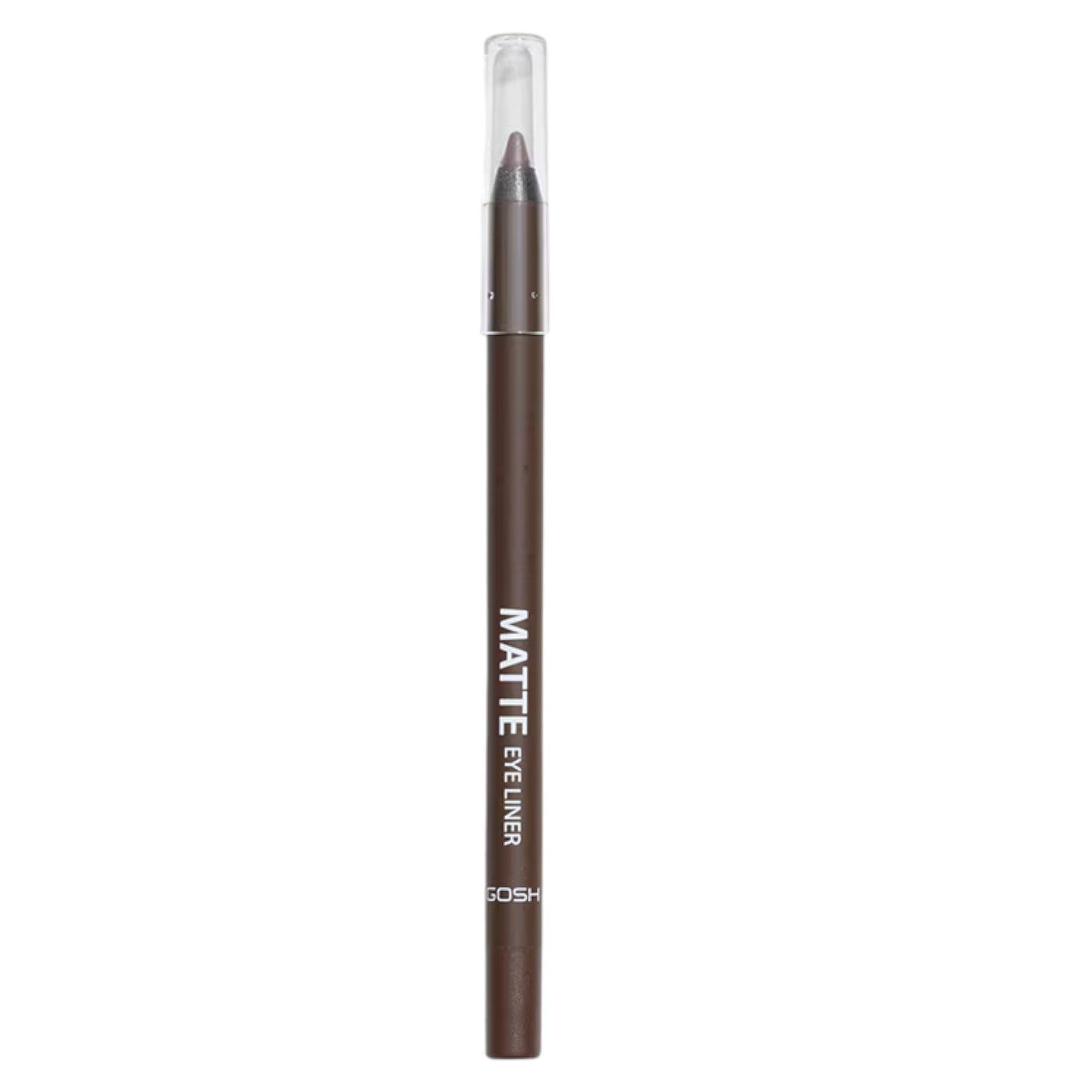 Gosh, Matte Eye Liner, Creion cremă, Creion kohl, 014, Chocolate Brown, 1.2 g