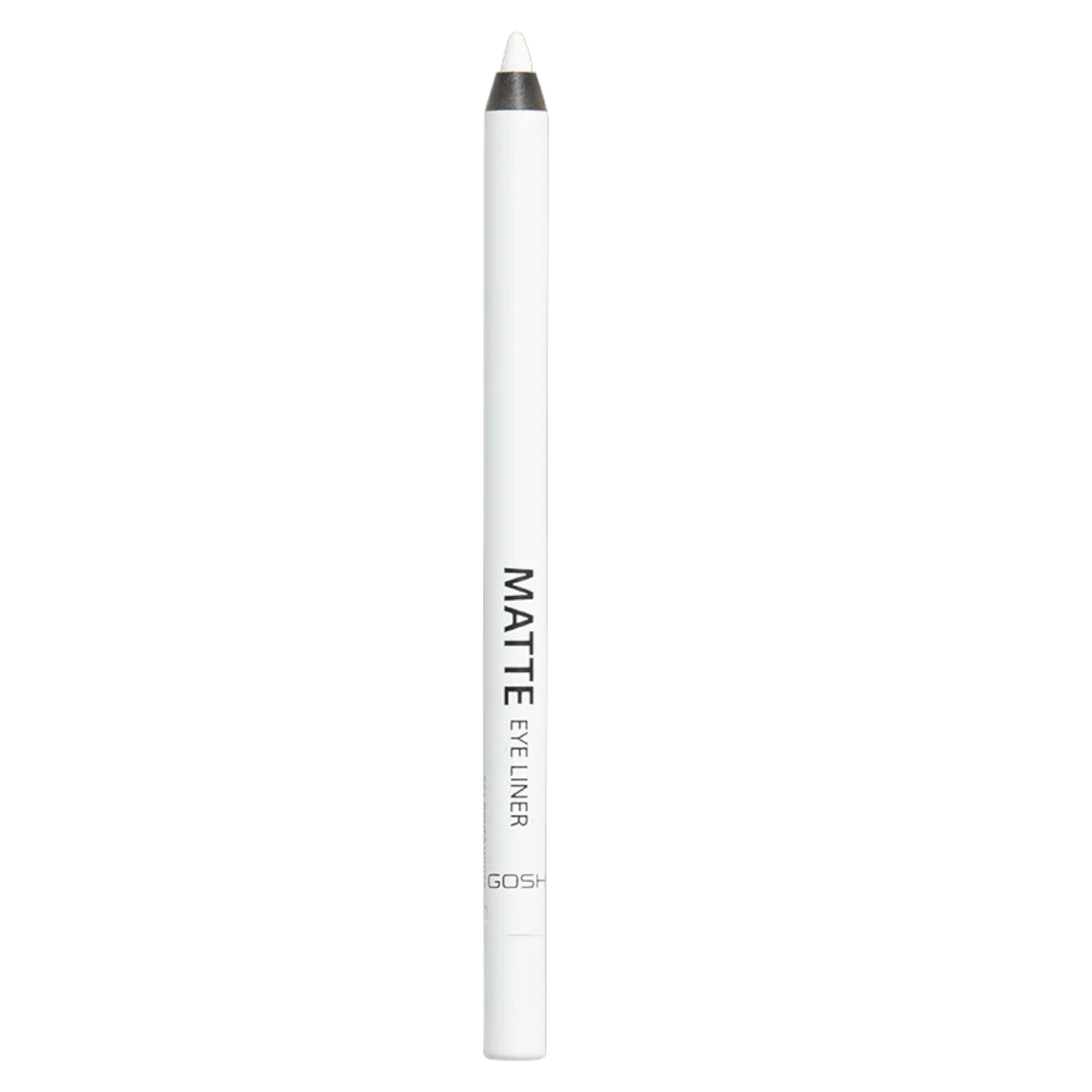Gosh, Matte Eye Liner, Creion cremă, Creion kohl, 001, Dover White, 1.2 g