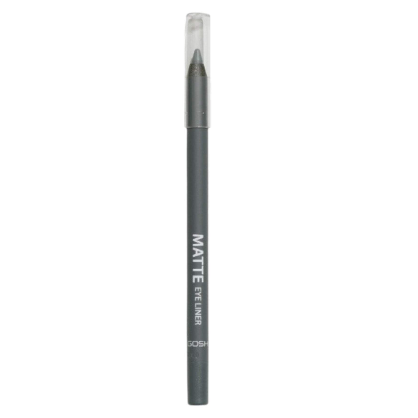Gosh, Matte Eye Liner, Creion cremă, Creion kohl, Classic Grey, 1.2 g