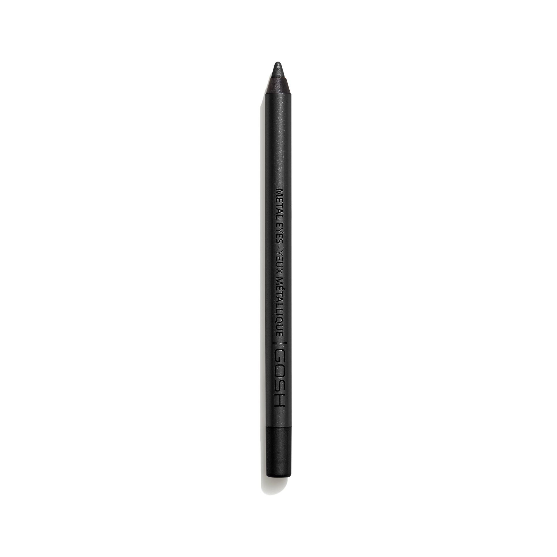 Gosh, Metal Eyes, Creion eyeliner gel, 001, Hematit, 1.2 g
