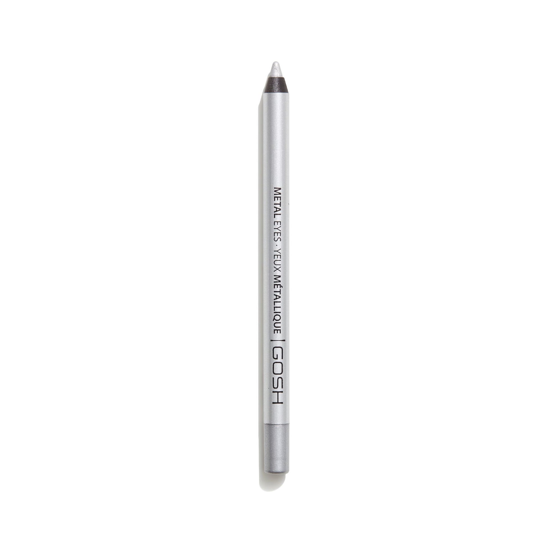 Gosh, Metal Eyes, Creion eyeliner gel, 004, Silverstone, 1.2 g