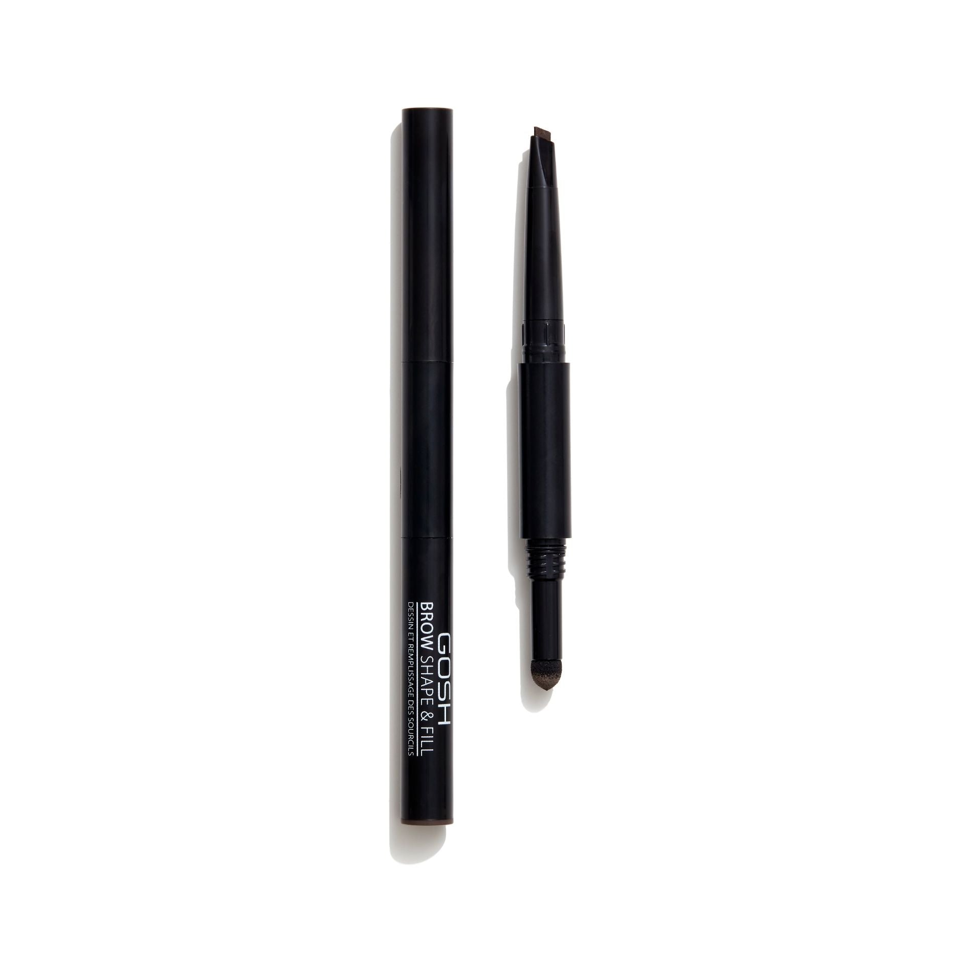 Gosh, Shape & Fill, Dublu, Creion cremă pentru sprâncene, 003, Maro închis, 0.5 g