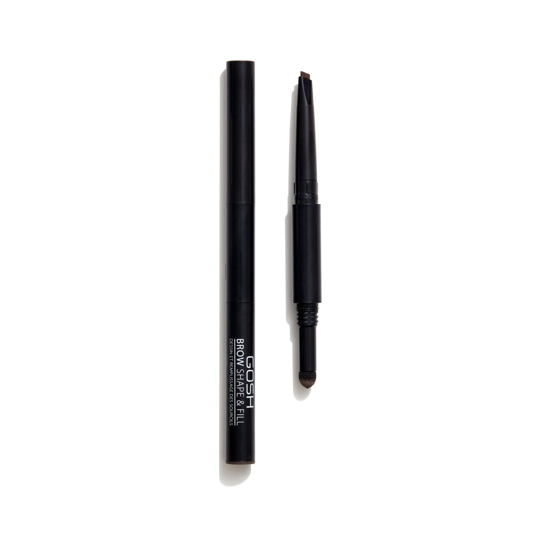 Gosh, Shape & Fill, Dublu, Creion cremă pentru sprâncene, 003, Maro închis, 0.5 g