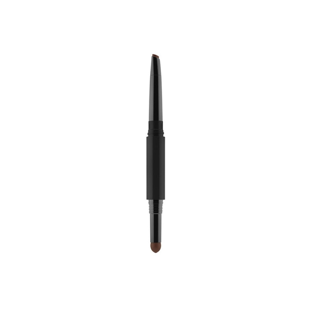 Gosh, Shape & Fill, Dublu, Creion cremă pentru sprâncene, 001, Maro, 0.5 g