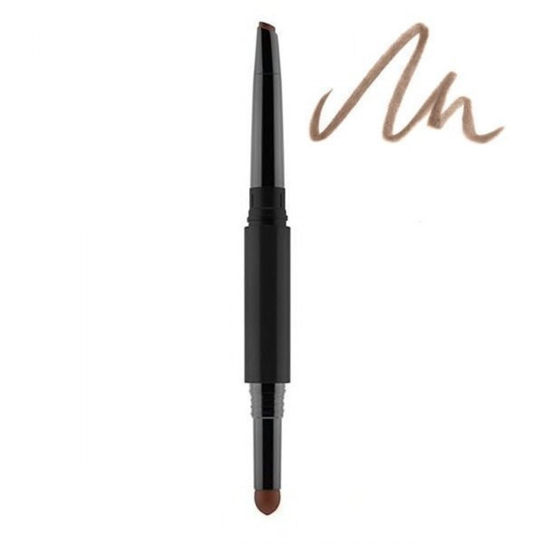 Gosh, Shape & Fill, Dublu, Creion cremă pentru sprâncene, 002, Gri-maro, 0.5 g