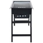 Gratar Portabil, Flippy, Confectionat din Metal, pentru Picnic, Gradina, Terasa, Camping, Dimensiuni Reduse, 60x22x23