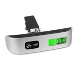 Cantar Digital de Mana Curea, Flippy, Cantar Portabil, Cantarire Bagaje, Capacitate 50 kg, Functie de Tara, 12.5 x 2.8
