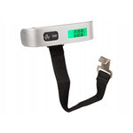 Cantar Digital de Mana Curea, Flippy, Cantar Portabil, Cantarire Bagaje, Capacitate 50 kg, Functie de Tara, 12.5 x 2.8