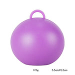 Greutate pentru Baloane, Flippy, Accesoriu Party, 5.5x5.5 cm, 120 g, Mov