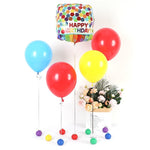 Greutate pentru Baloane, Flippy, Accesoriu Petrecere, 5.5x5.5 cm, 120 g, Albastru