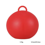 Greutate pentru Baloane, Flippy, Accesoriu Petrecere, 5.5x5.5 cm, 120 g, Rosu