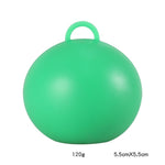 Greutate pentru Baloane, Flippy, Accesoriu Petrecere, 5.5x5.5 cm, 120 g, Verde