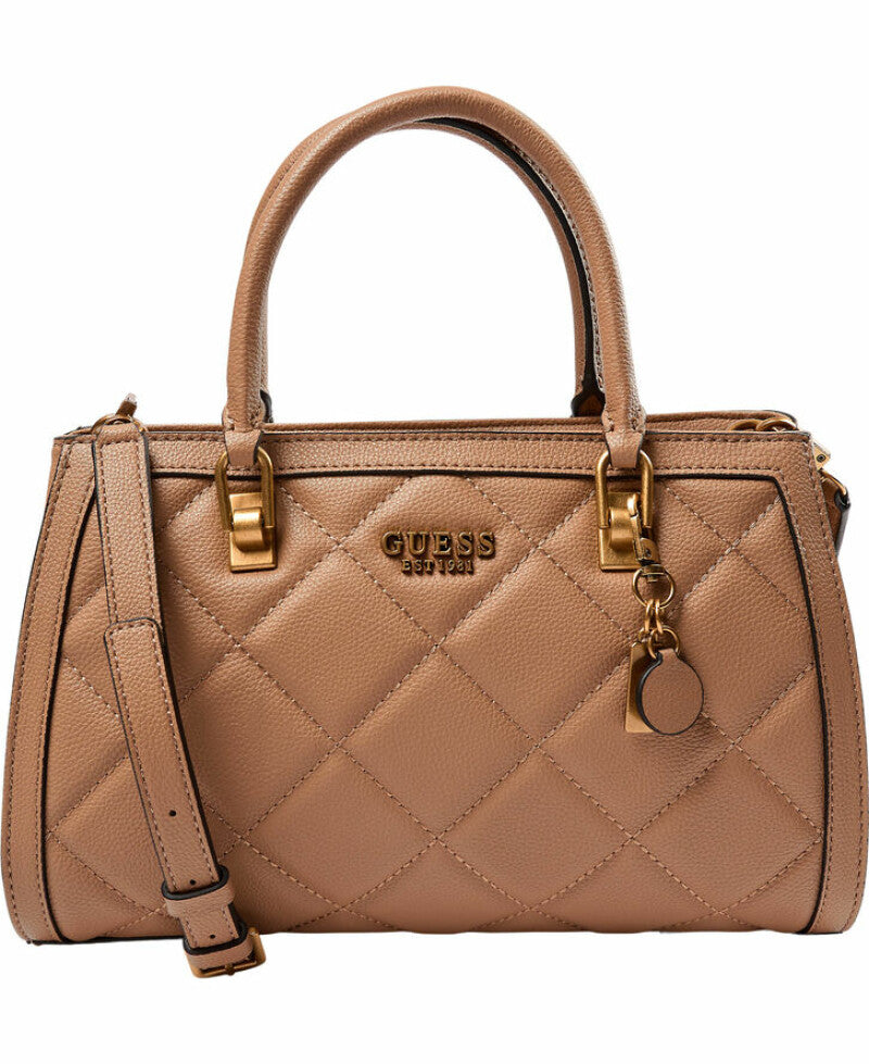Guess, Abey, Geantă textilă, Bej, HWQB8558060, Pentru femei - Olmarkt