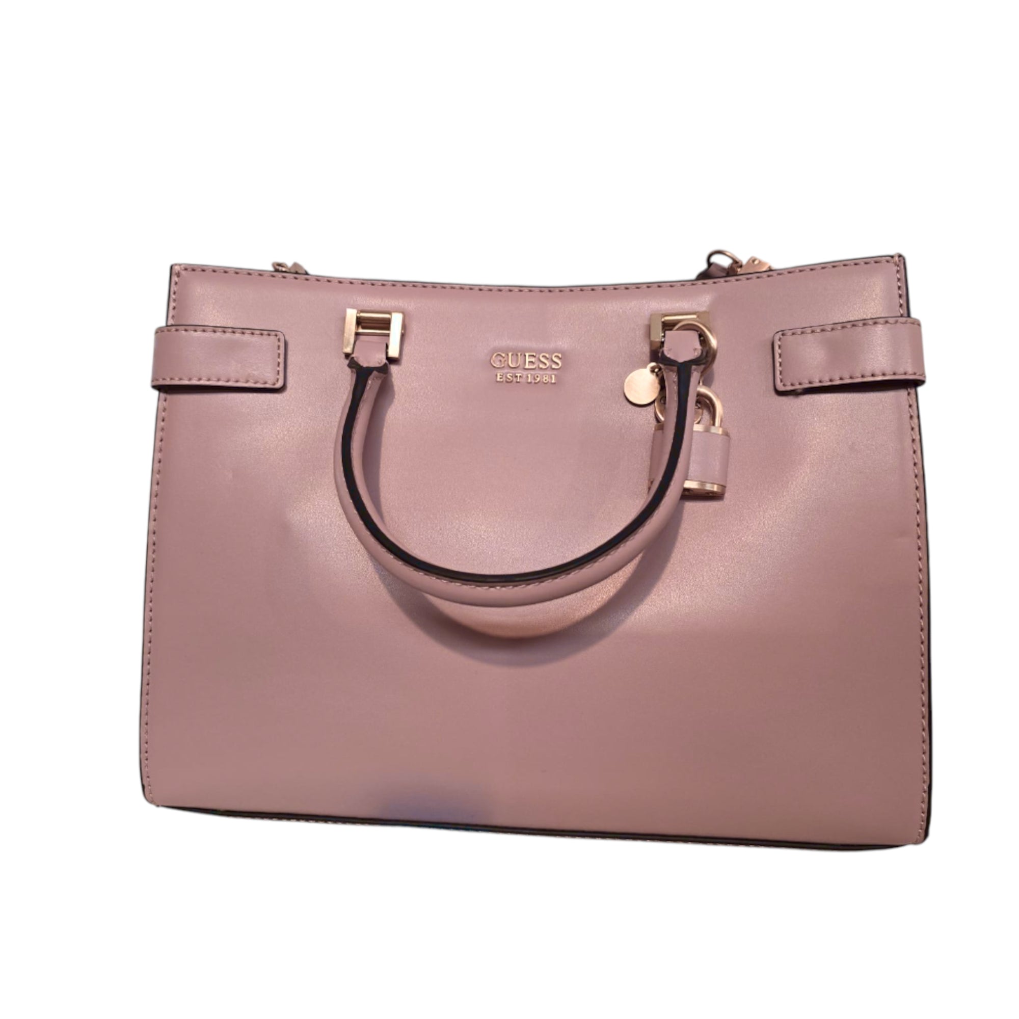 Guess, Atene, Piele sintetică, Geantă textilă, Biscuit, HWVS8419060WML, Pentru femei, 20 x 25 x 5 cm - Olmarkt
