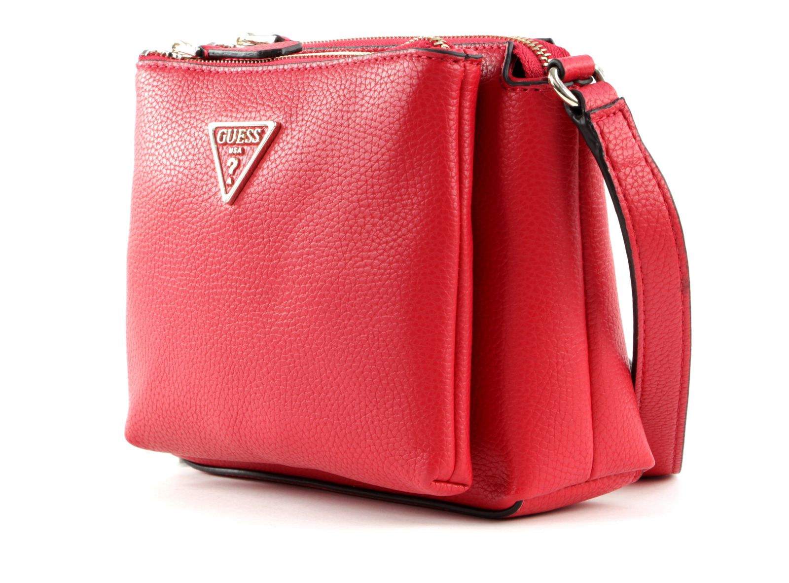 Guess, Becca, Geantă textilă crossbody, Roșu, Pentru femei - Olmarkt