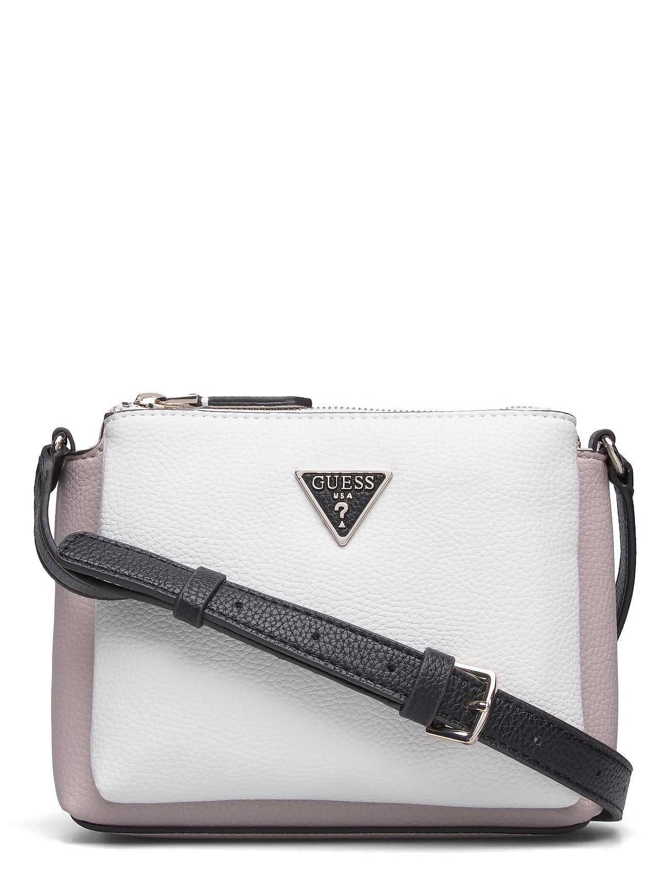 Guess, Becca, Geantă textilă crossbody, Alb Roz, Pentru femei - Olmarkt