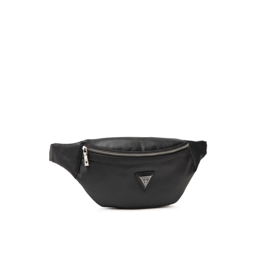 Guess, Certosa, Piele sintetică, Borsetă din textil, hmcrts p1330, Negru, 28 x 14 x 8 cm, Pentru bărbați - Olmarkt