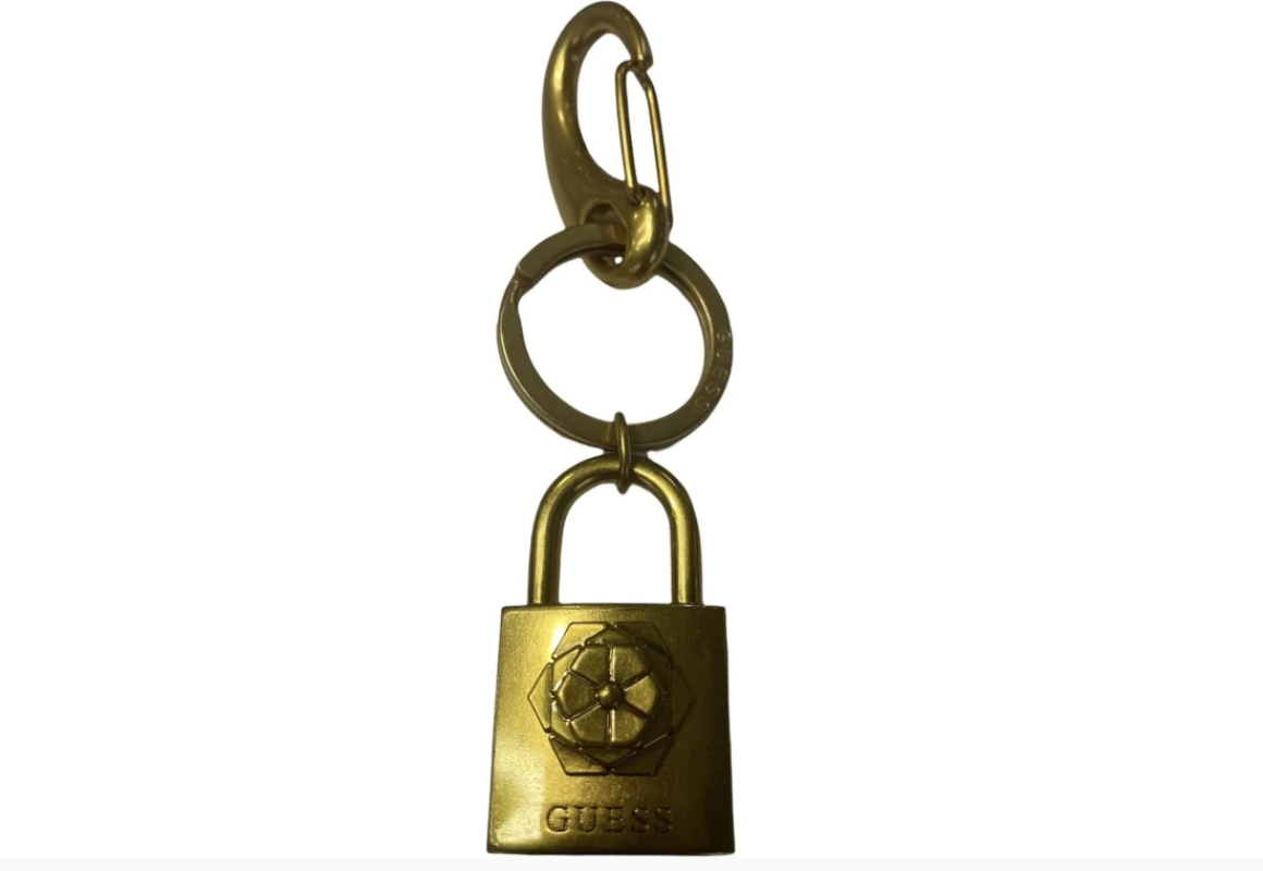 Guess, Guess, Breloc de metal, RW7423, Aur antic - Olmarkt