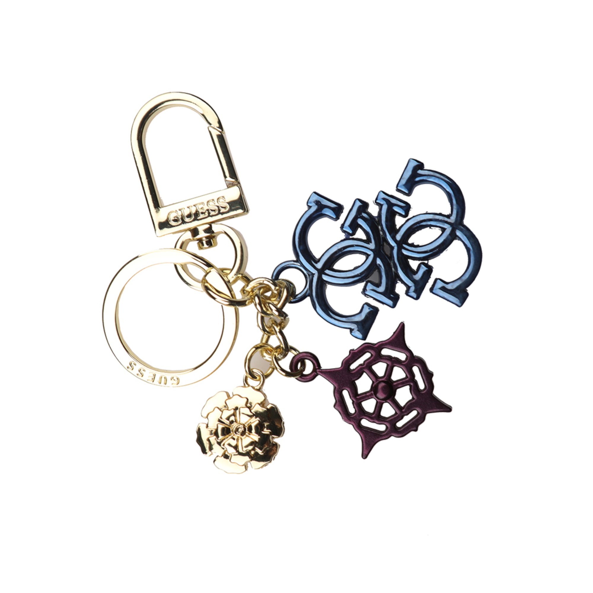 Guess, Guess, Multi, Breloc de metal, RW7427, Albastru - Olmarkt