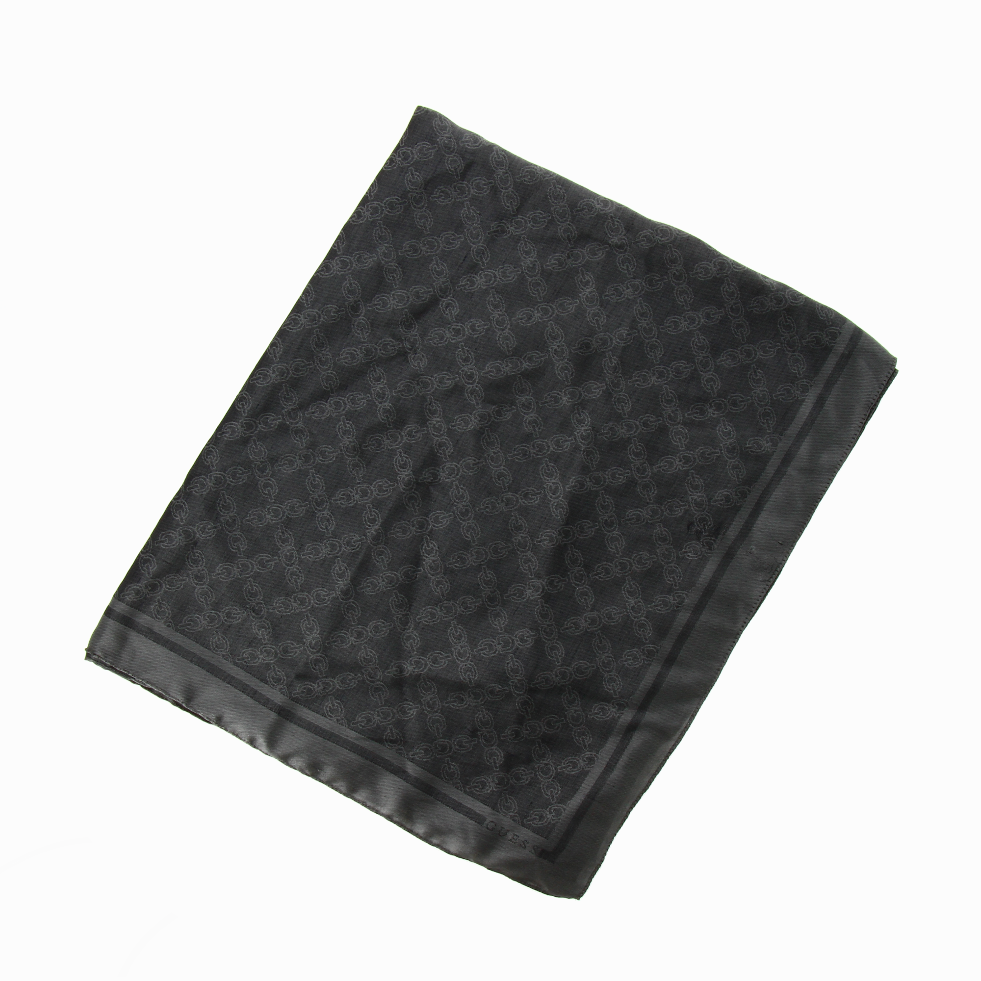 Guess, Guess, Eșarfă textilă, Negru, AW8798POL03, 80 x 180, Pentru femei - Olmarkt