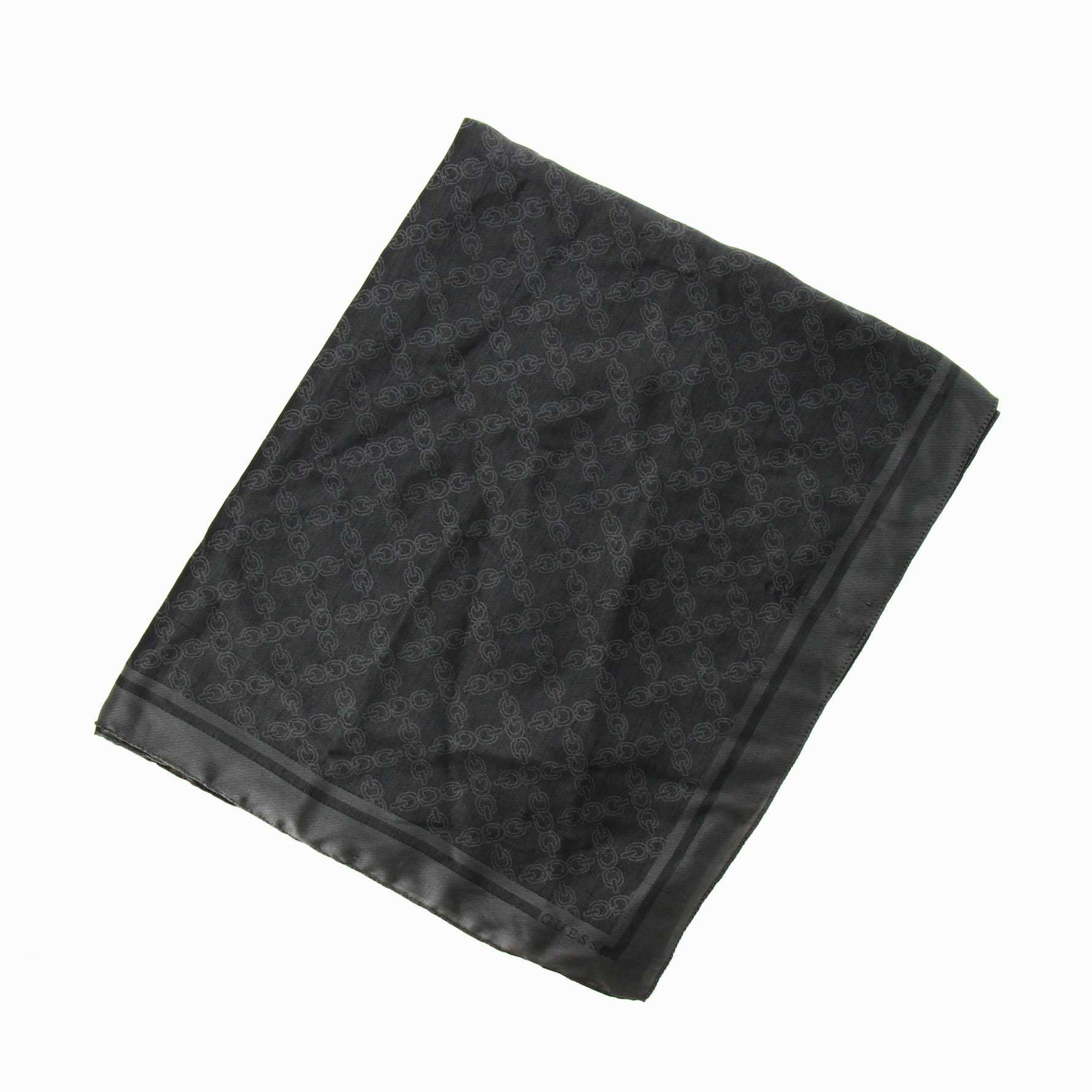 Guess, Guess, Eșarfă textilă, Negru, AW8798POL03, 80 x 180, Pentru femei - Olmarkt