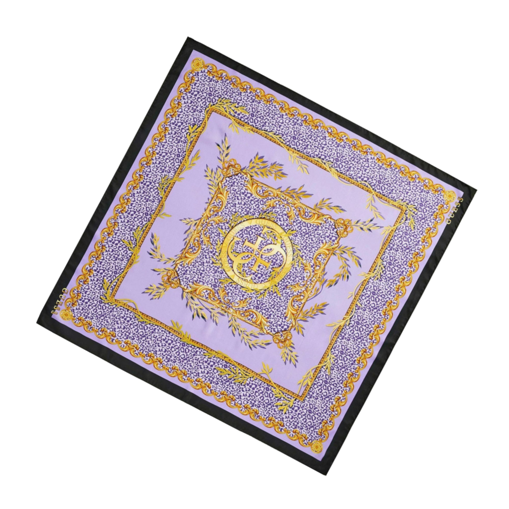 Guess, Guess, Eșarfă textilă, Violet, 90 x 90, Pentru femei - Olmarkt