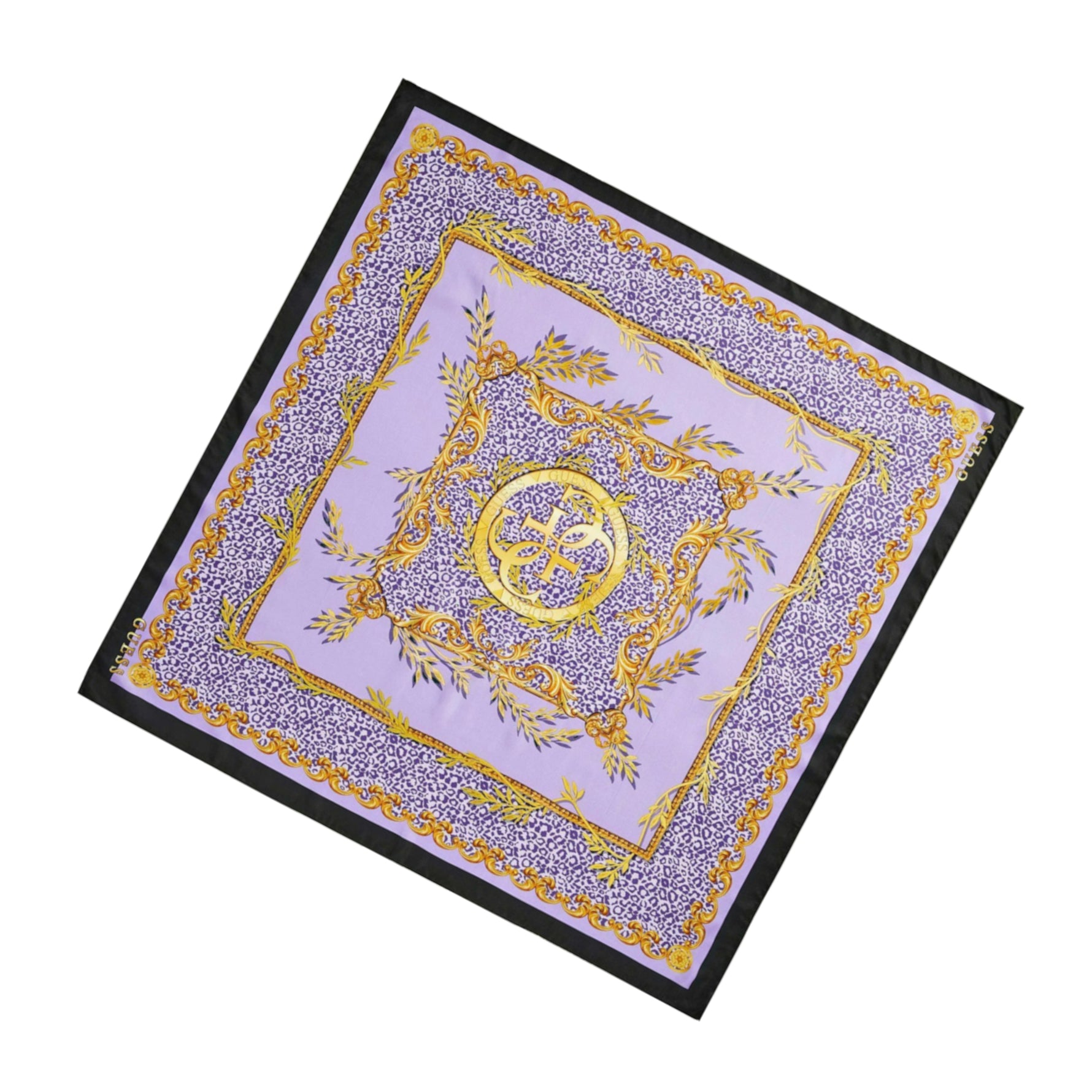 Guess, Guess, Eșarfă textilă, Violet, 90 x 90, Pentru femei - Olmarkt