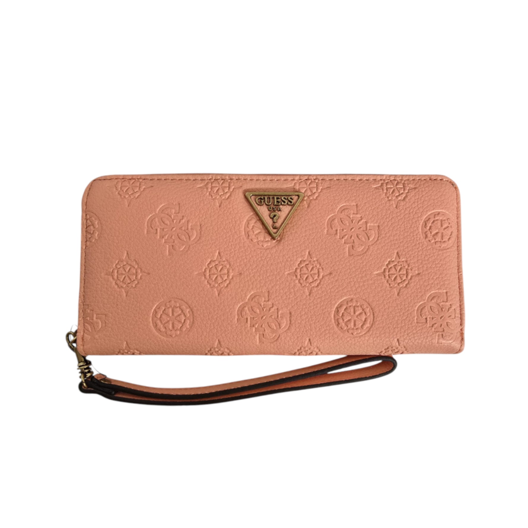 Guess, Helaina SLG, Portofel textil, SLG Fermoar mare, SWPB8403460COR, Coral, Pentru femei - Olmarkt