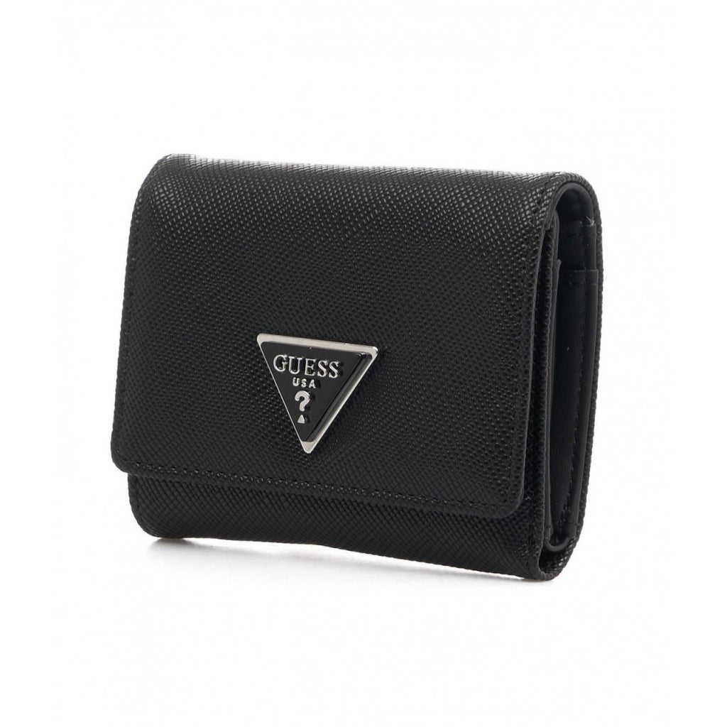 Guess, Cordelia, Portofel textil, Card SLG, SWEYG839544, Negru, Pentru femei - Olmarkt