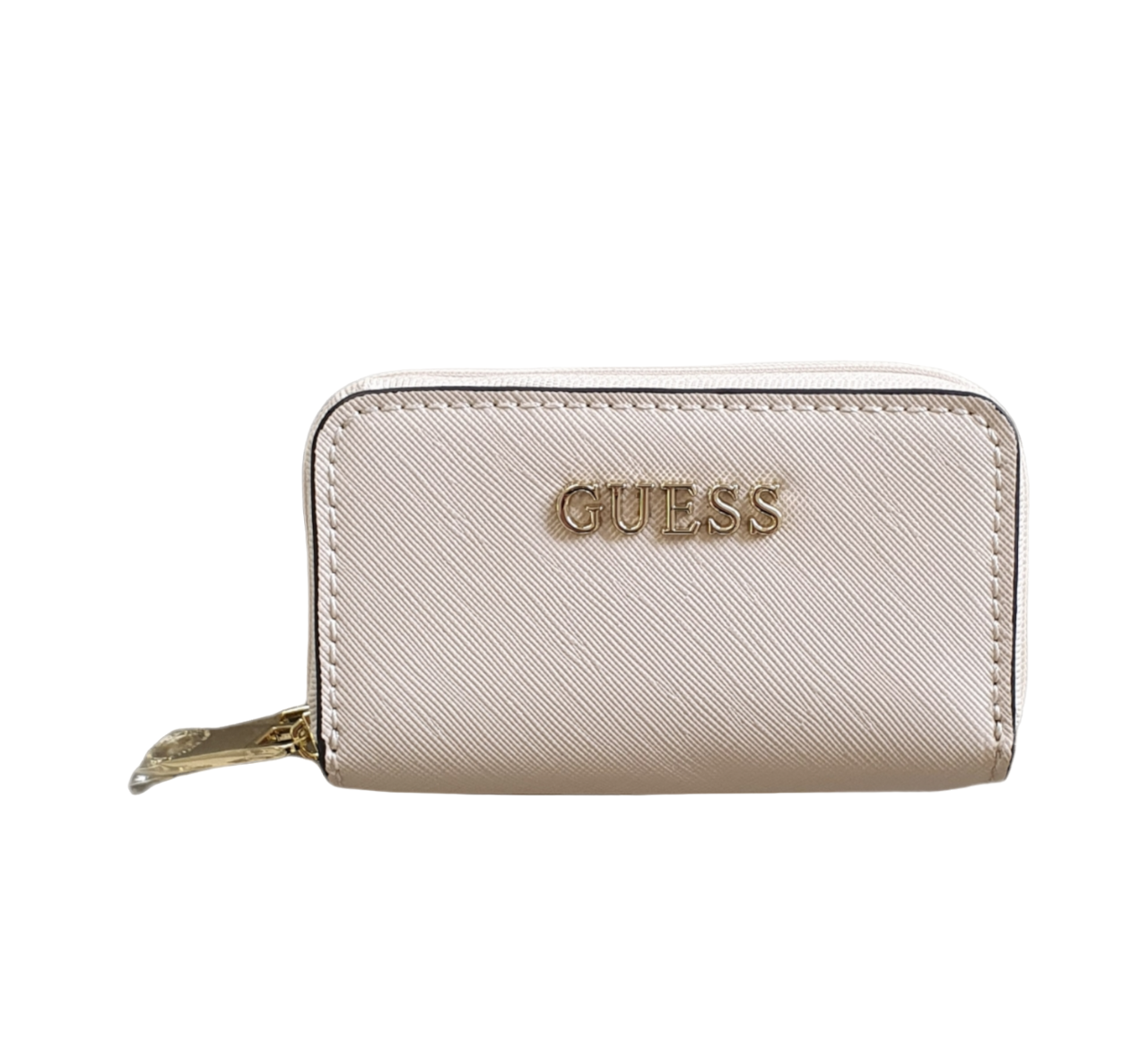 Guess, Guess, Portofel textil, Card SLG, PWVANIP2111IVO, Bej, Pentru femei - Olmarkt